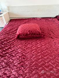 Trapunta matrimoniale con cuscino