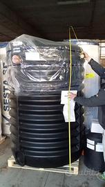 Cisterna 2240 lt recupero acqua piovana completa