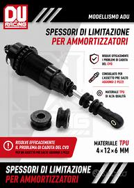 ARRMA 6S Distanziali Limitatori Ammortizzatore TPU