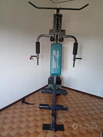 panca palestra e panca  x allungamenti