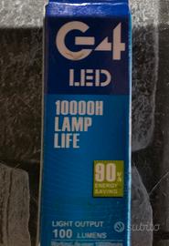 6 pezzi G4 lampadine silicone