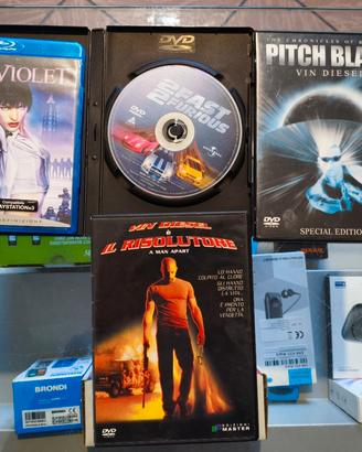 5 DVD Fast and  Furious 2  Ultraviolet  Pich Black