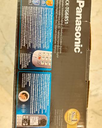 Telefono cordless da interno Panasonic KX-TG6851