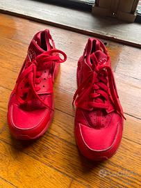Scarpe Nike Huarache rosse 40