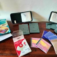 porta cd  vario tipo +  etichette adesive