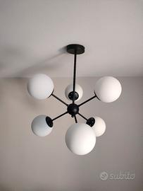 Lampadario e lampada da terra 