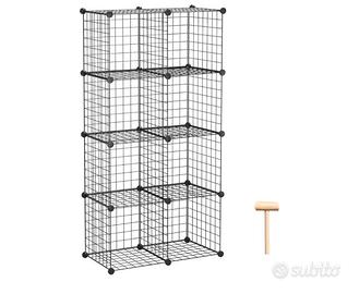 scaffale a 8 cubi C&AHOME 