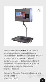 Bilancia omologata per pesce