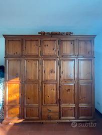 Camera da letto in legno