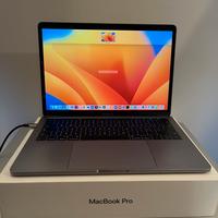 MacBook Pro 13” Touch Bar – SSD 256GB