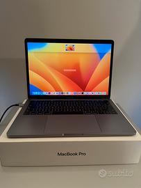 MacBook Pro 13” Touch Bar – SSD 256GB