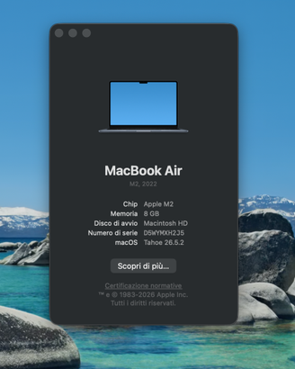 macbook air m2 8g 256 ssd + magic mouse