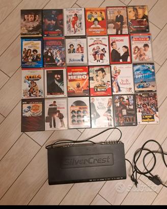Lettore dvd + film da collezione 