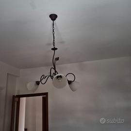 Lampadario 3 luci