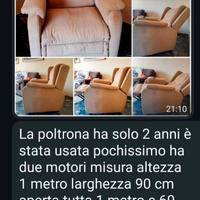 Poltrona pieghevole e scarpiera