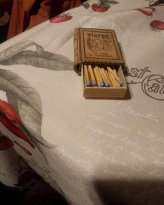 scatola fiammiferi completa vintage 