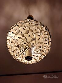 Lampadario vintage modello Sputnik