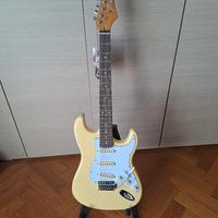 chitarra elettrica EKO ST-300 Cream