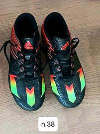 scarpe da calcio ragazzo Adidas Messi n. 38