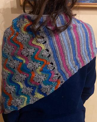 Scialle/sciarpa handmade