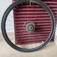 Coppia ruote bici da corsa complete