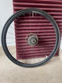 Coppia ruote bici da corsa complete