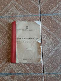 Libretto CAP vintage 1967