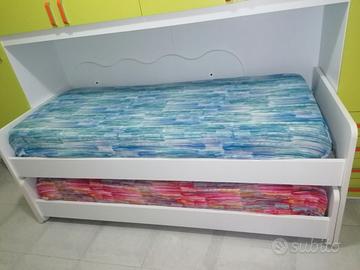 Letto doppio salvaspazio  Colombini