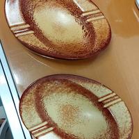 Coppia posacenere ceramica Bertoncello