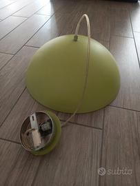 Lampadario verde chiaro