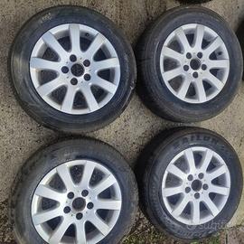 CERCHI IN LEGA VW 15" con gomme estive 195/65/15