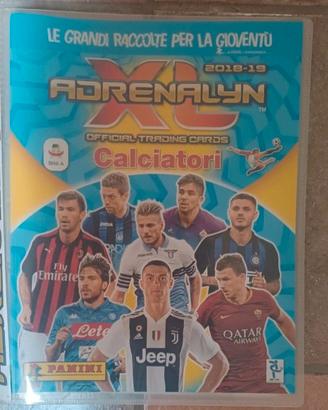 Album con card Adrenalyn calciatori 2018/2019
