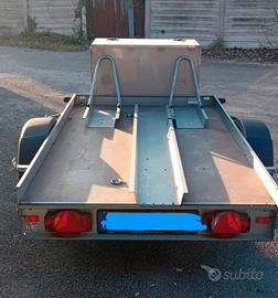 Carrello porta moto HUMBAUR