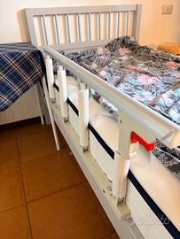 Coppia sponde pieghevoli per letto anziani