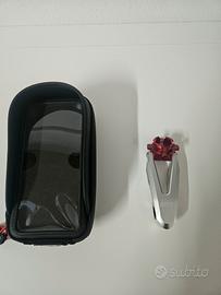 Supporto smartphone GIVI S902A + S957B