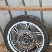 Cerchio e gomma anteriore completo honda sh 300 
