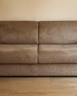 Divano Letto BARETE (Poltronesofà) col. Nocciola