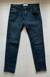 Jeans neri, Bershka Uomo, Taglia 40