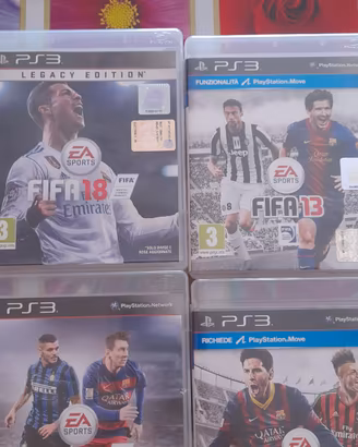 Lotto Fifa 13/14/16/18 per PS3