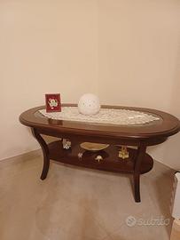 Tavolino legno salotto