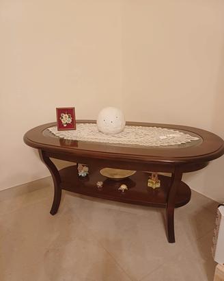 Tavolino legno salotto