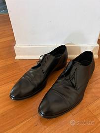 Scarpe lucide eleganti uomo, brand Prada, 42,5