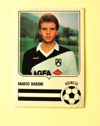 Marco Baroni Figurina Card Forza Goal 1985/86