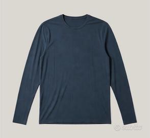 Maglia Uomo Maniche Lunghe GAS Blu Notte
