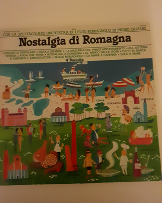 Disco vinile 33 giri Romagna Mia