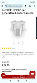 2 scatole filtri Imetec zerocalc 6 filtri 