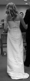 Abito da sposa color champagne tg. 42