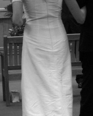 Abito da sposa color champagne tg. 42