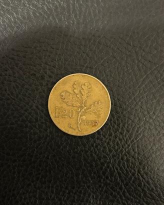 20 lire 5 lire rare