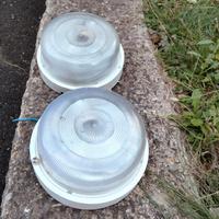 2 lampade da giardino e non, diametro 20 cm